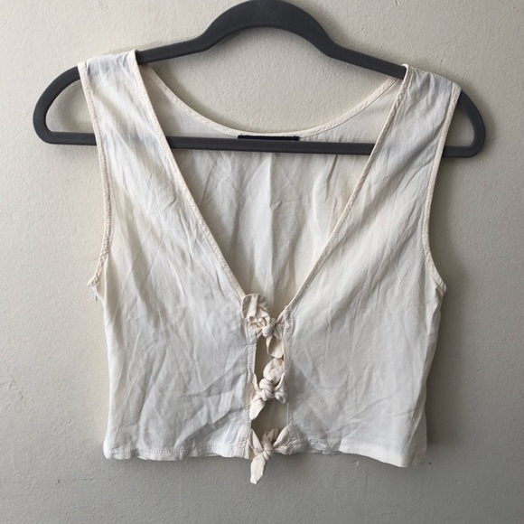 Brandy Melville Tops - Off-White Brandy Melville Tank